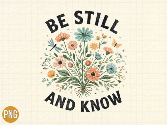 Be Still and Know Christian PNG: Creative Uses