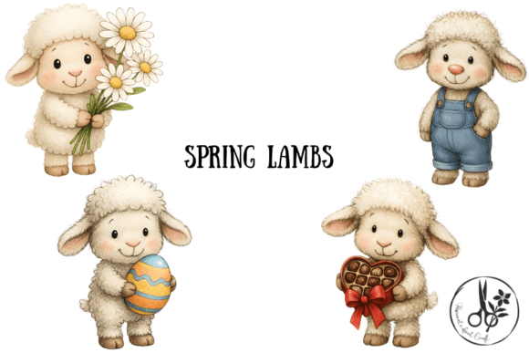 Embracing Spring Creativity: A Guide to Using Adorable Lamb Clipart in Modern Crafts