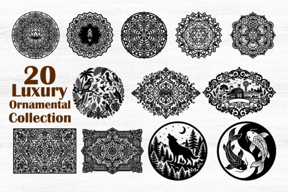 Luxury Ornamental SVG Bundle