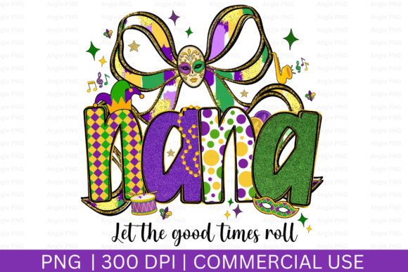 Maximizing Your Mardi Gras Nana Coquette Bow PNG for Professional Results