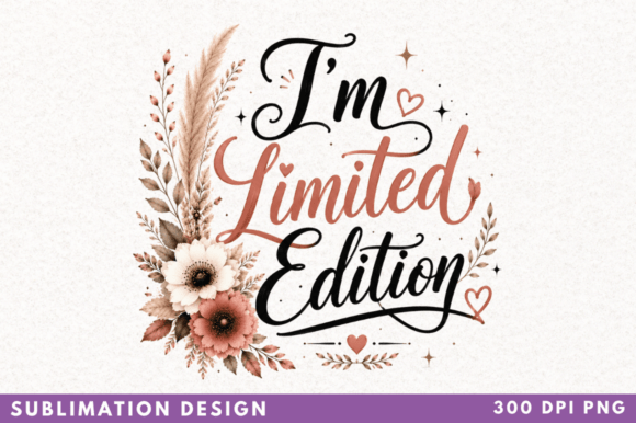 Strategic Asset Utilization: Leveraging the I’m Limited Edition Sublimation PNG for Brand Growth