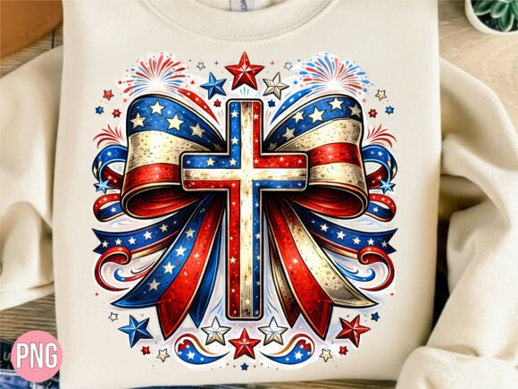 Strategic Branding with the Patriotic Cross Bow Independence Day PNG