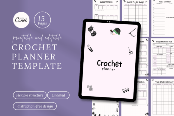 Ultimate Crochet Planner for Canva